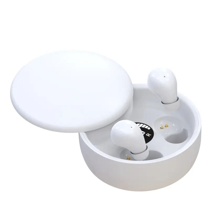 MSHUKCOE Smallest Invisible In-Ear Wireless Bluetooth Earbuds - Low Profile Micro Discreet Hidden Headphones with Port, Charging, Waterproof Design, LED Status Display for Small Ear Canals, Work, Sleep | Tiktok Shop Back to School