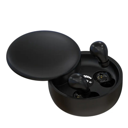 MSHUKCOE Smallest Invisible In-Ear Wireless Bluetooth Earbuds - Low Profile Micro Discreet Hidden Headphones with Port, Charging, Waterproof Design, LED Status Display for Small Ear Canals, Work, Sleep | Tiktok Shop Back to School